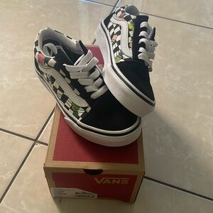 Vans old skool fruit checkered shoes